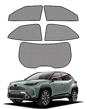 トヨタ　ヤリスクロス用　サンシェード　5枚セット　新品 TOYOTA トヨタ ヤリスクロス用 メッシュサンシェード フロント